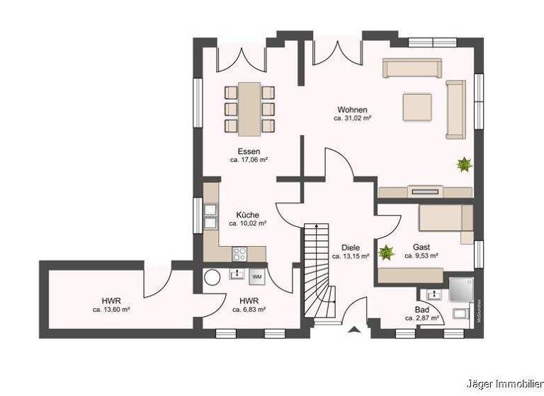 Einfamilienhaus zum Kauf 767.800 € 5 Zimmer 149 m² 1.000 m² Grundstück Hude 27798