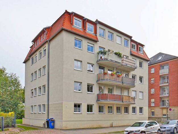 Wohnung zur Miete 587 € 2 Zimmer 68,1 m² 3. Geschoss frei ab 01.12.2026 Bünaustraße 31 Löbtau-Süd Dresden 01159