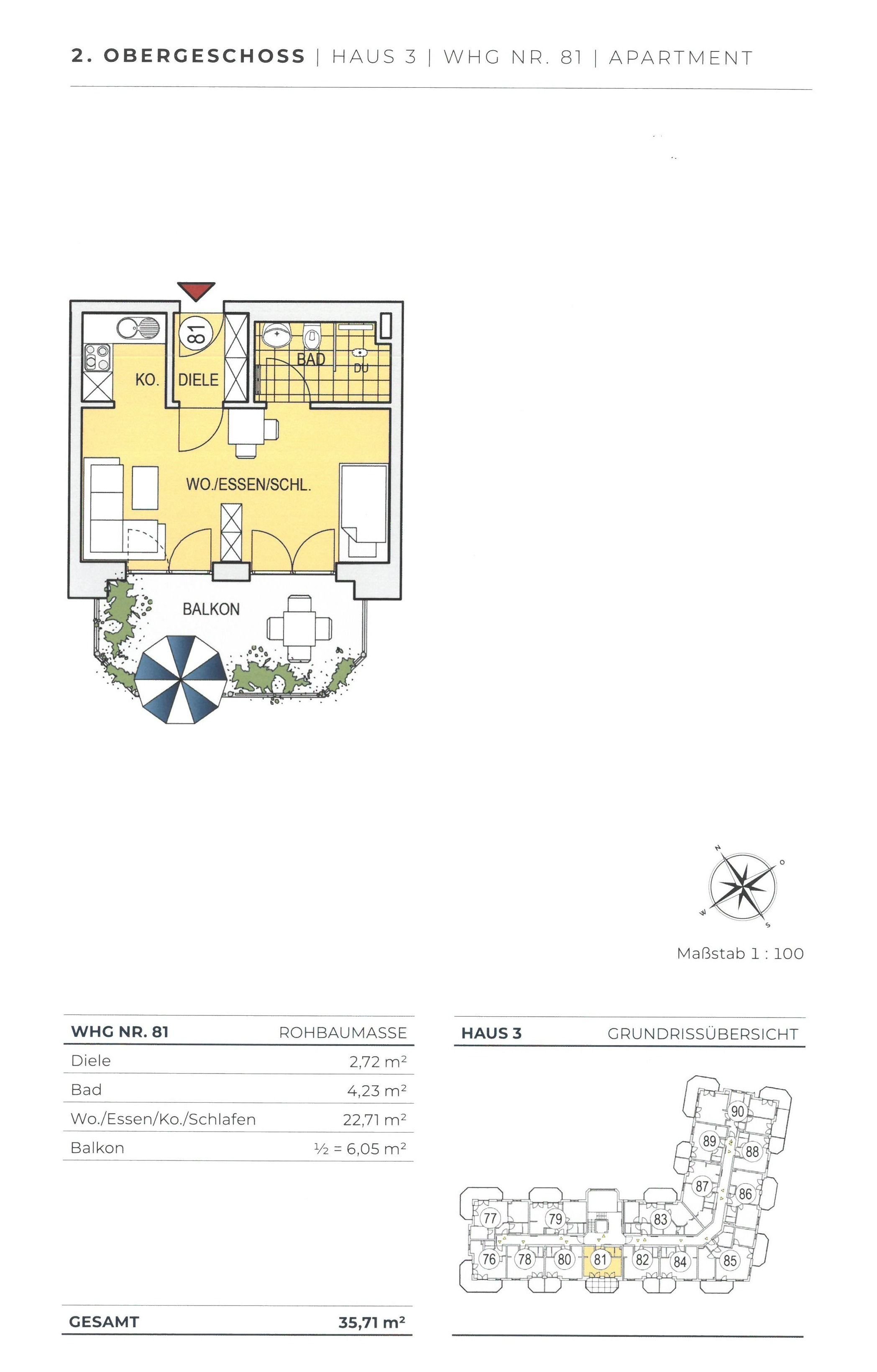 Studio zur Miete 750 € 1 Zimmer 35,7 m²<br/>Wohnfläche 2.<br/>Geschoss ab sofort<br/>Verfügbarkeit Hubertusstraße 51 Esting Olching 82140