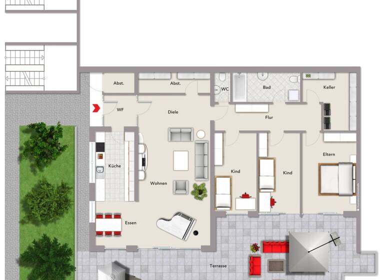 Wohnung zum Kauf 275.000 € 4 Zimmer 124,8 m² frei ab sofort Riesebyer Straße 138 Eckernförde 24340
