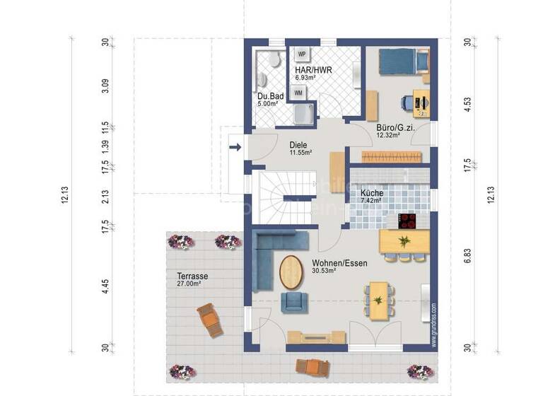 Einfamilienhaus zum Kauf - Erstbezug provisionsfrei 749.000 € 5 Zimmer 134 m² 331 m² Grundstück Meindorf Sankt Augustin 53757