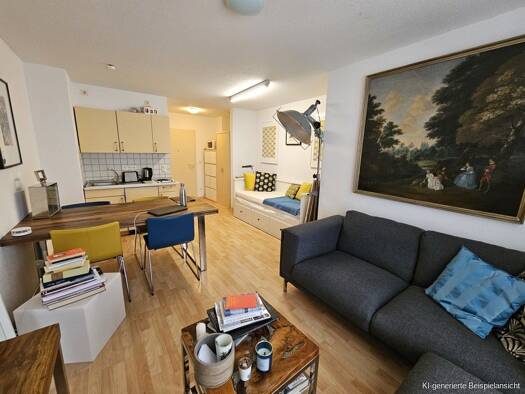Wohnung zur Miete 450 € 1 Zimmer 23 m² frei ab 01.11.2026 Westenviertel Regensburg 93049