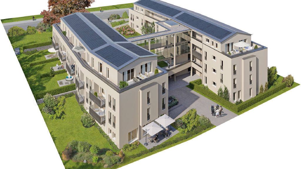 Wohnung zum Kauf - Erstbezug 312.400 € 2 Zimmer 56,9 m² Niederweiler Müllheim 79379