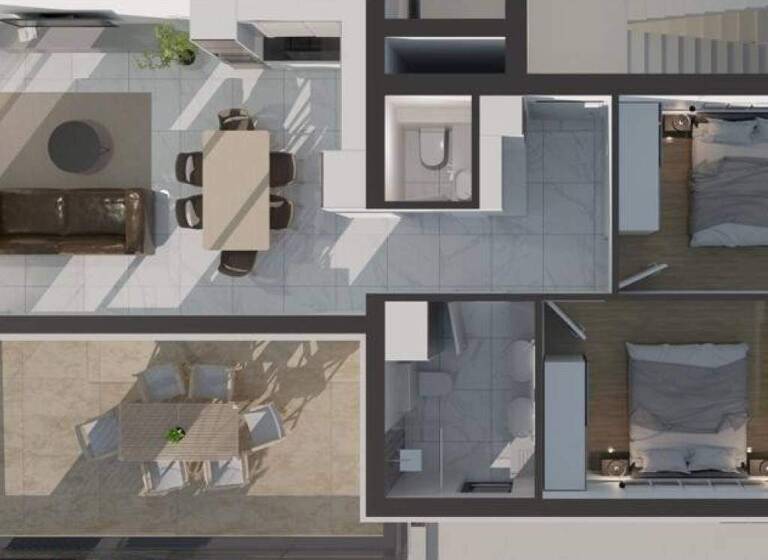 Wohnung zum Kauf 329.800 € 3 Zimmer 97 m² 1. Geschoss Sveti Filip i Jakov