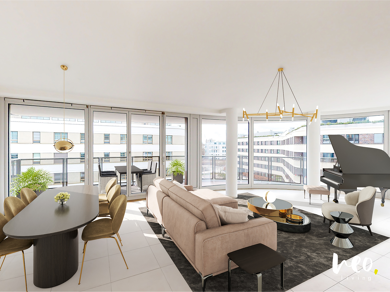 Penthouse zur Miete 3.155 € 4 Zimmer 143,4 m² 5. Geschoss frei ab 01.09.2025 Hermann-Weinhauser-Straße 61 Echarding München 81673