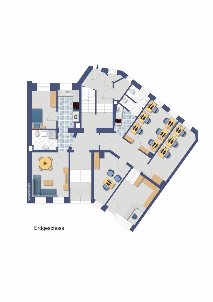 Wohn- und Geschäftshaus zum Kauf provisionsfrei als Kapitalanlage geeignet 1.131.000 € 20 Zimmer 482,9 m²<br/>Fläche 290 m²<br/>Grundstück Henricistraße 5b Altlindenau Leipzig 04177