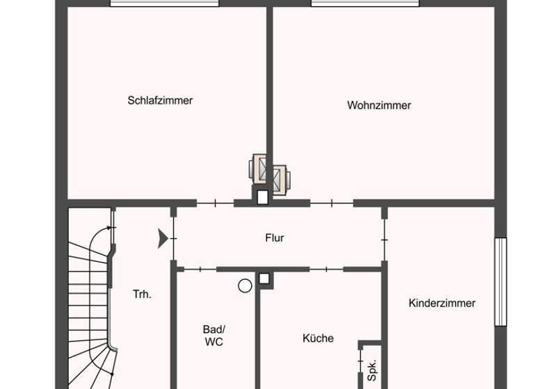 Doppelhaushälfte zum Kauf 210.000 € 6 Zimmer 116 m² 520 m² Grundstück Dahlerbrück Schalksmühle 58579