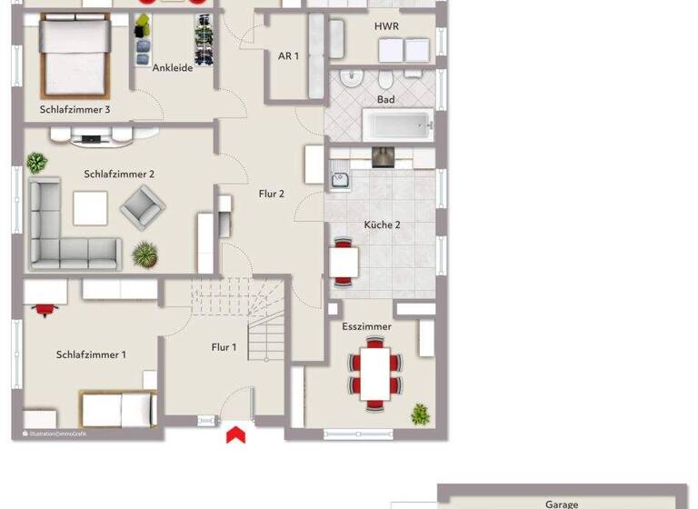 Einfamilienhaus zum Kauf 7 Zimmer 205 m² 7.400 m² Grundstück frei ab sofort Ohmstede Oldenburg 26125