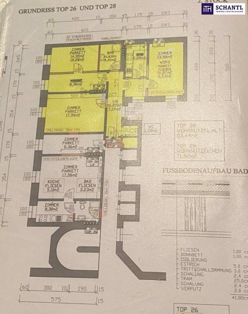 Wohnung zum Kauf 540.000 € 5 Zimmer 105,8 m²<br/>Wohnfläche 2.<br/>Geschoss Beckmanngasse Wien,Rudolfsheim-Fünfhaus 1150