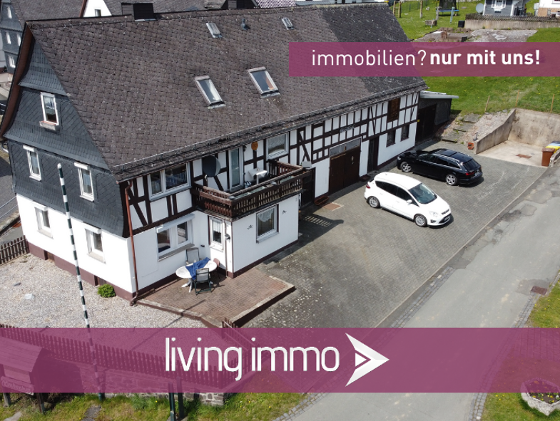 Einfamilienhaus zum Kauf 169.900 € 7 Zimmer 250 m² 1.150 m² Grundstück Hesselbach Bad Laasphe - Hesselbach 57334