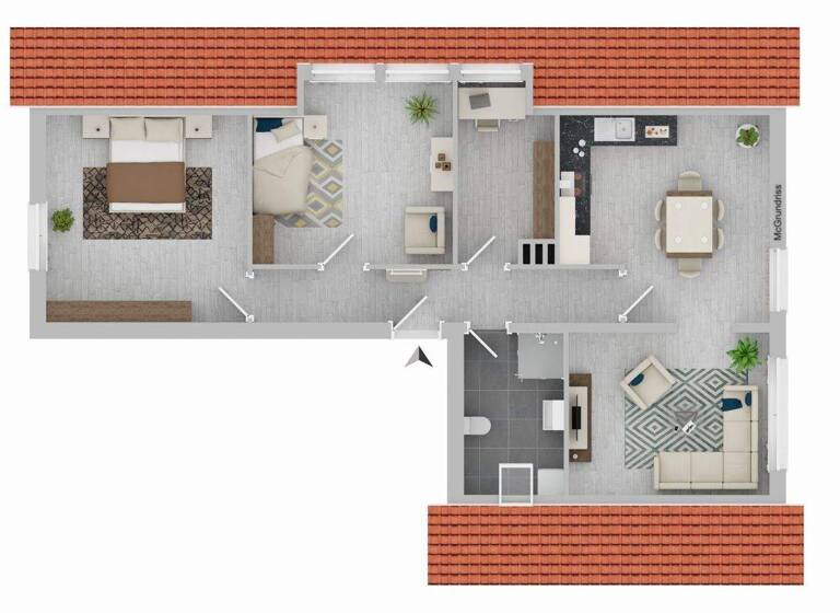Wohnung zur Miete 1.045 € 3 Zimmer 87 m² 2. Geschoss frei ab sofort Stade 21680