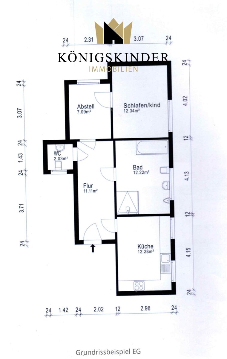 Einfamilienhaus zum Kauf 495.000 € 4 Zimmer 110 m²<br/>Wohnfläche 196 m²<br/>Grundstück Mindelheim Mindelheim 87719