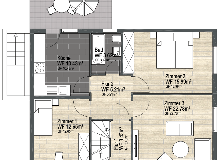 Doppelhaushälfte zum Kauf 220.000 € 7 Zimmer 170 m² 633 m² Grundstück Vorsfelde 38448