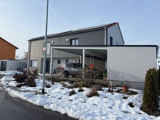 Doppelhaushälfte zur Miete 1.580 € 5 Zimmer 145 m² 420 m² Grundstück frei ab 02.02.2027 Rosenapfelstraße Burgbernheim 91593