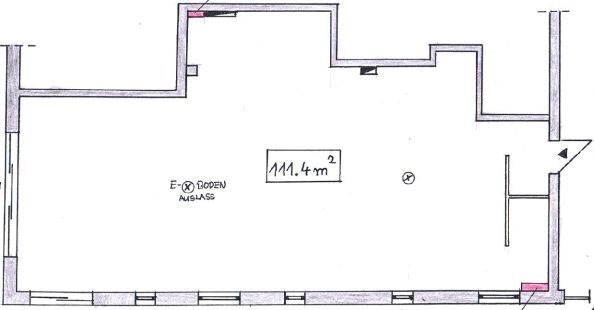 Bürofläche zur Miete 1.850 € 1 Zimmer 111 m²<br/>Bürofläche Sallern - Gallingkofen Regensburg 93057