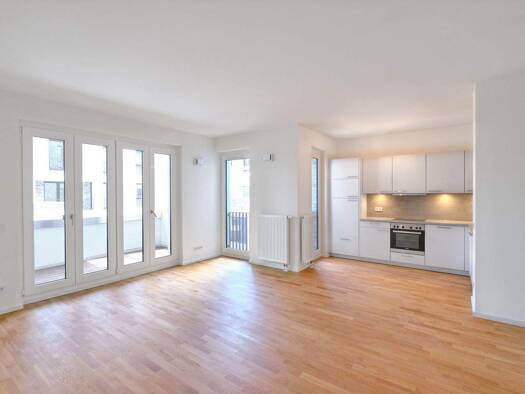 Penthouse zur Miete 1.125 € 2 Zimmer 57,4 m² 5. Geschoss Hafenallee 39 Kaiserlei Offenbach am Main 63067