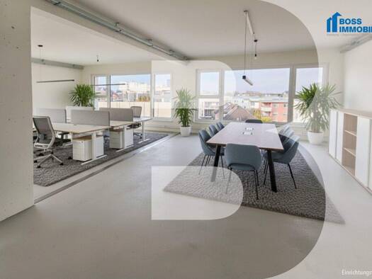 Büro zur Miete - Erstbezug 1.290 € 1 Zimmer 107,3 m² Bürofläche Bahnhofstraße 10 Traun 4050