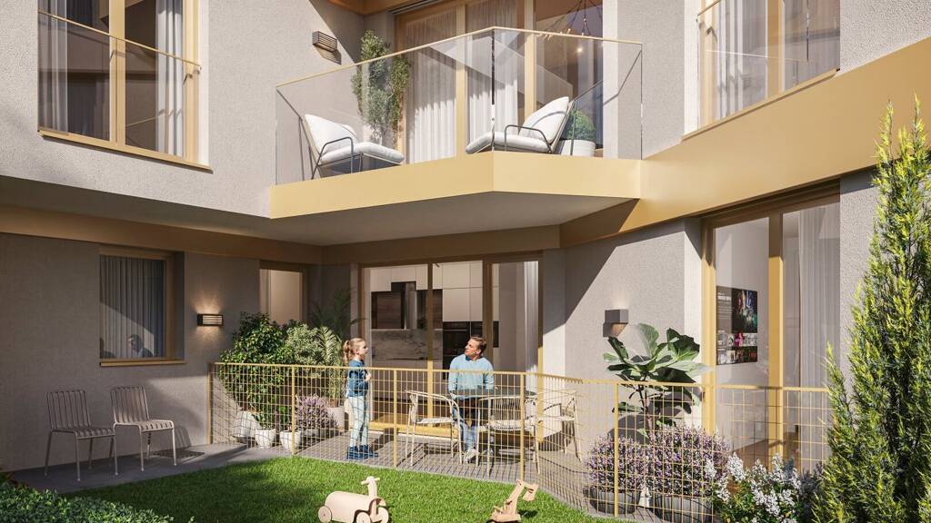 Terrassenwohnung zum Kauf - Erstbezug 569.000 € 3,5 Zimmer 80,2 m² EG Wien 1170