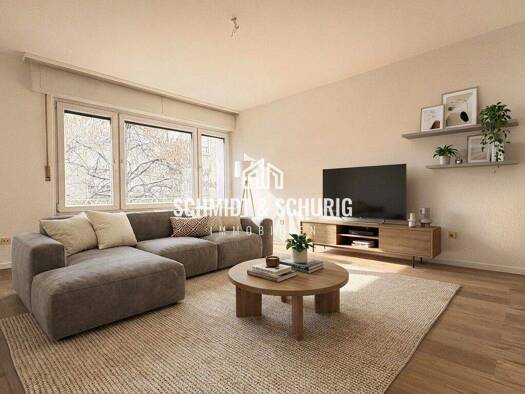 Wohnung zur Miete 550 € 2 Zimmer 44 m² 2. Geschoss Nordstadt Pforzheim 75177