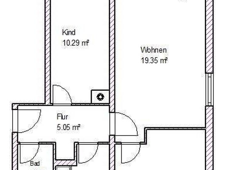 Wohnung zur Miete 435 € 3 Zimmer 58 m² 2. Geschoss frei ab 01.03.2026 Kirschweg 87 Reform Magdeburg 39118