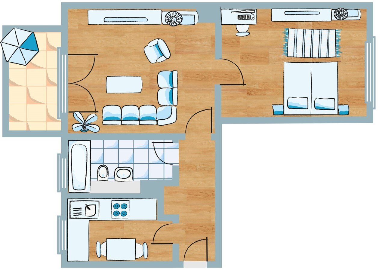 Wohnung zur Miete 340 € 2 Zimmer 49,9 m²<br/>Wohnfläche 2.<br/>Geschoss 01.02.2025<br/>Verfügbarkeit Willi-Sänger-Straße 62 Nord Brandenburg 14770