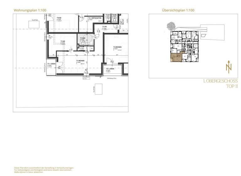 Wohnung zum Kauf - Erstbezug provisionsfrei 560.000 € 2 Zimmer 60,8 m² Salzburg 5020