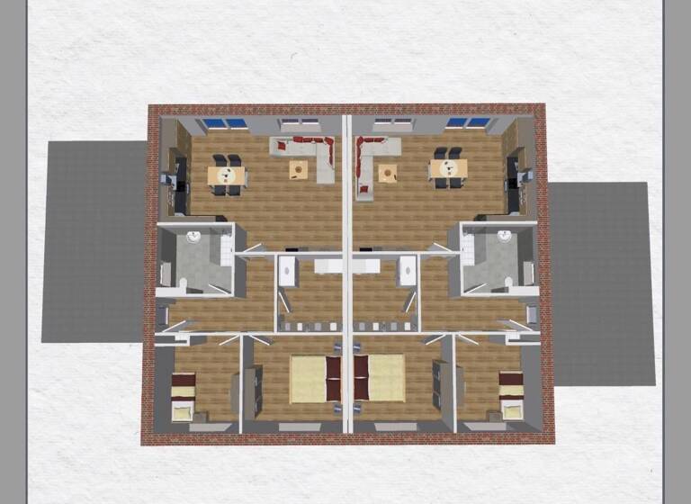 Doppelhaushälfte zum Kauf provisionsfrei als Kapitalanlage geeignet 330.000 € 3 Zimmer Fabriciusstraße 8 Osteel 26529