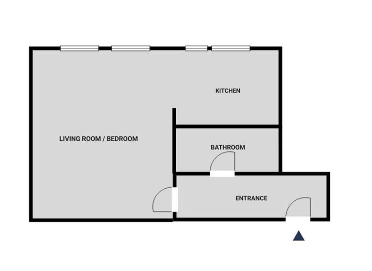 Studio zur Miete 1.040 € 1 Zimmer 34 m² 3. Geschoss frei ab sofort Skalitzer Str. 99 Kreuzberg Berlin 10997
