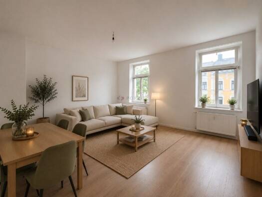 Wohnung zur Miete 280 € 2 Zimmer 50,4 m² 3. Geschoss Gustav-Adolf-Straße 22 Altendorf Chemnitz 09116