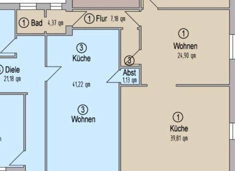 Terrassenwohnung zur Miete 590 € 2 Zimmer 80 m² EG Godensholt Apen-Godensholt 26689