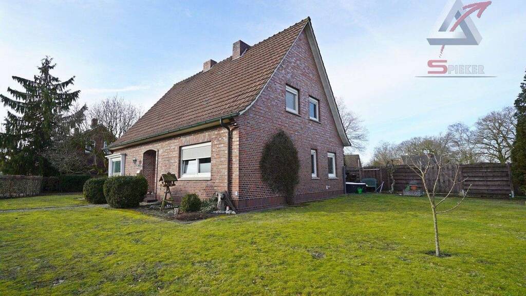 Einfamilienhaus zur Miete 850 € 5 Zimmer 131 m² 700 m² Grundstück Remels Uplengen 26670