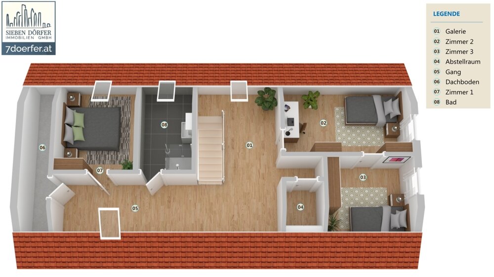 Maisonette zur Miete 685 € 4 Zimmer 114,6 m²<br/>Wohnfläche Steinbergstraße 17 Wetzelsdorf Graz 8052