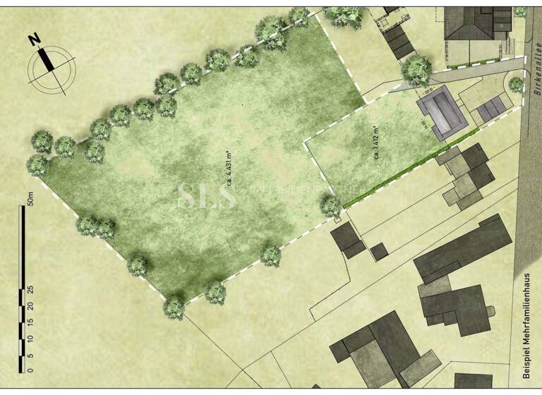 Grundstück zum Kauf 349.000 € 5.843 m² Grundstück Deuten Dorsten 46286