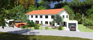 Reihenmittelhaus zum Kauf - Neubau 519.000 € 5 Zimmer 140 m² 220 m² Grundstück frei ab 31.12.2025 Emmerting 84547