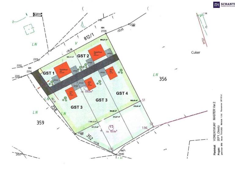 Grundstück zum Kauf 640.659 € 2.002 m² Grundstück Lannach 8503