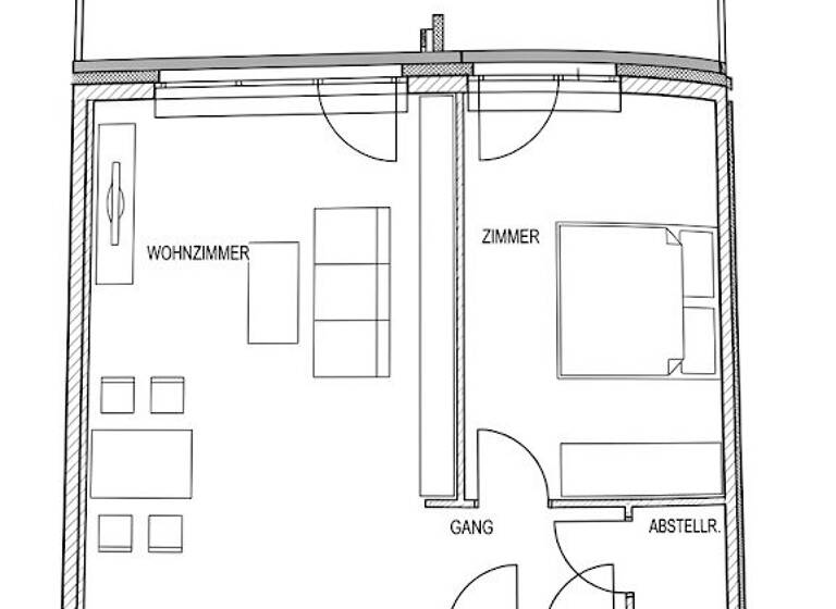 Wohnung zur Miete 802 € 2 Zimmer 65 m² 1. Geschoss frei ab 01.06.2026 Wien 1210