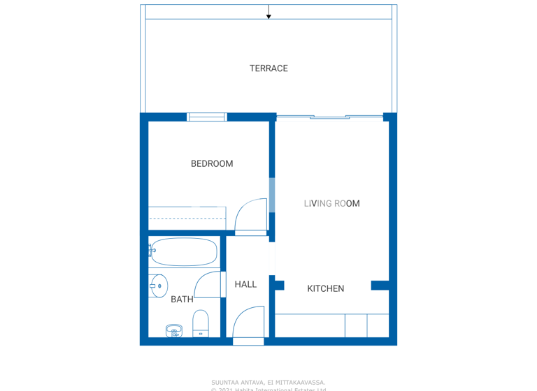 Studio zum Kauf 399.000 € 2 Zimmer 56 m² 10. Geschoss Colina Sol, Vale de Centeanes, Urb. Algarve Sol Vale Centianes 8400-525