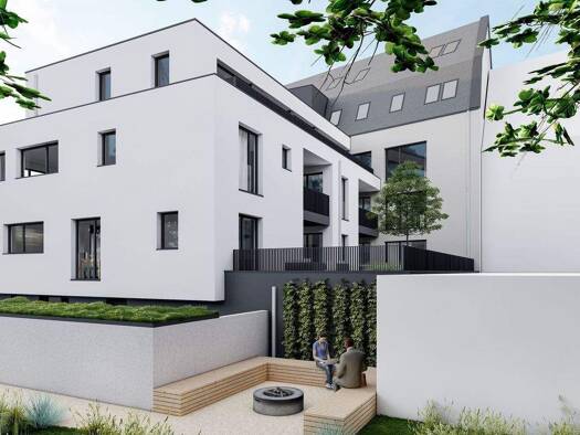 Terrassenwohnung zum Kauf - Neubau provisionsfrei 427.813 € 2 Zimmer 63 m² 1. Geschoss Schnieglinger Straße 12 St Johannis Weiterer Innenstadtgürtel West / Nord / Ost 90419