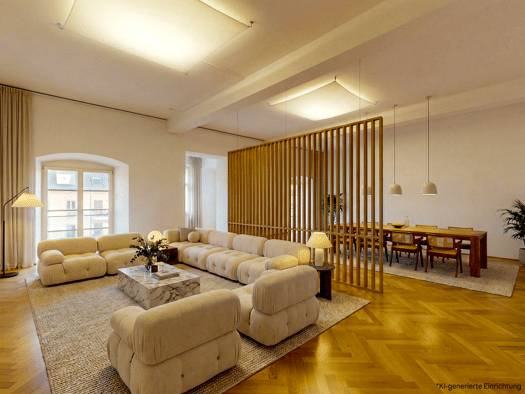 Wohnung zur Miete 2.850 € 4 Zimmer 183 m² 2. Geschoss frei ab sofort Altstadt Mainz 55116