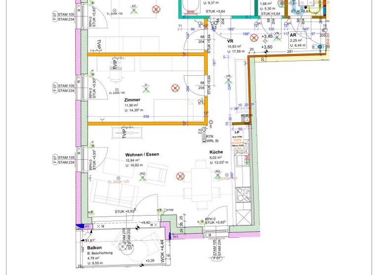Wohnung zum Kauf - Erstbezug 295.077 € 3 Zimmer 69 m² 1. Geschoss Marktplatz 3a Leobersdorf 2544