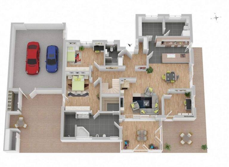 Bungalow zum Kauf 848.000 € 4,5 Zimmer 183 m² 1.374 m² Grundstück Mariazell Eschbronn 78664