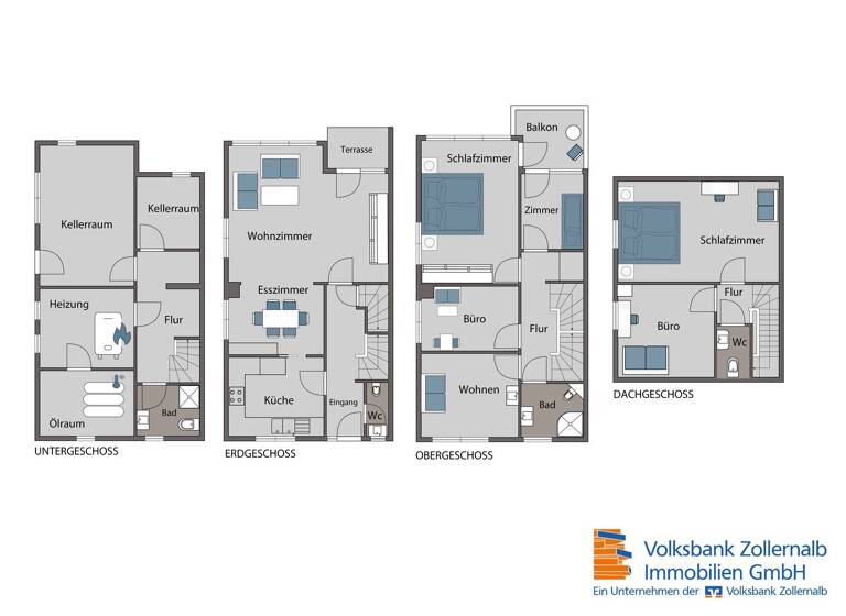 Reihenendhaus zum Kauf 279.000 € 7,5 Zimmer 144 m² 314 m² Grundstück Ebingen Albstadt 72458