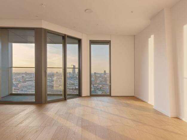 Wohnung zum Kauf - Erstbezug 851.000 € 1 Zimmer 45,4 m² 12. Geschoss Frankfurt am Main 60315