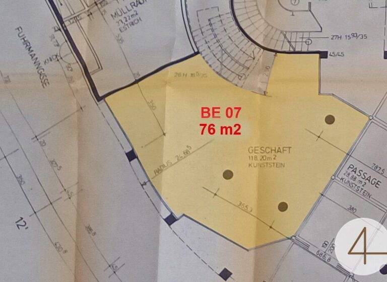 Büro zur Miete 12 € 76 m² Bürofläche Teufelhof St. Pölten 3100