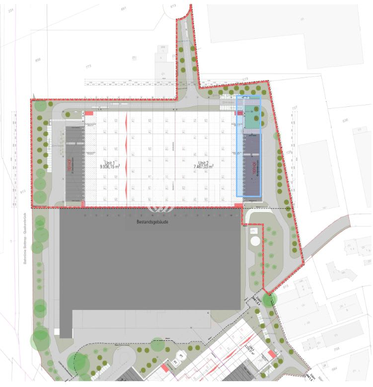 Lagerhalle zur Miete provisionsfrei 17.089 m²<br/>Lagerfläche ab 17.089 m²<br/>Teilbarkeit Schotthock - Ost Rheine 48432