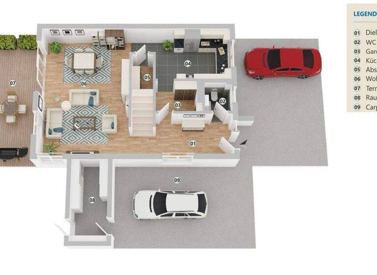 Doppelhaushälfte zum Kauf - Erstbezug 4 Zimmer 133,6 m² 351 m² Grundstück St. Ruprecht Villach 9523