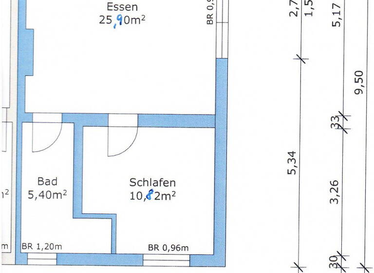 Wohnung zur Miete 670 € 2 Zimmer 43 m² EG frei ab 15.05.2026 Rathausstraße 22 Neckarsulm 74172