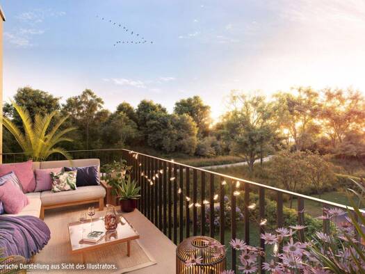 Wohnung zum Kauf - Neubau 429.900 € 2 Zimmer 51,4 m² 1. Geschoss Furtweg Unterschleißheim 85716