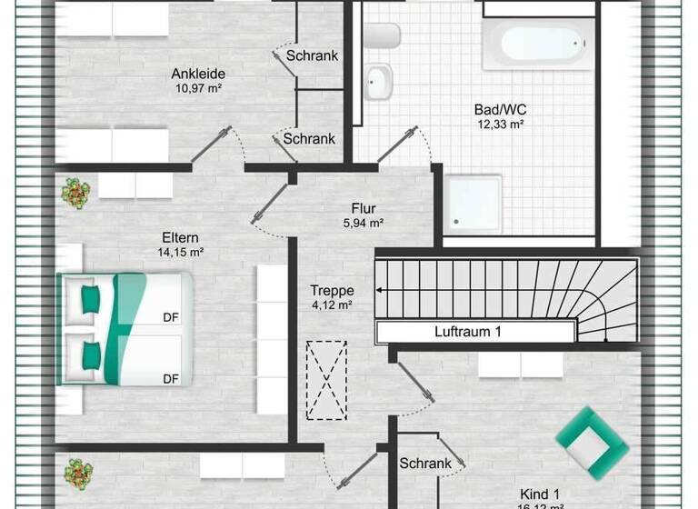 Einfamilienhaus zum Kauf - Erstbezug provisionsfrei 304.609 € 5 Zimmer 162 m² 1.157 m² Grundstück Wissen 57537