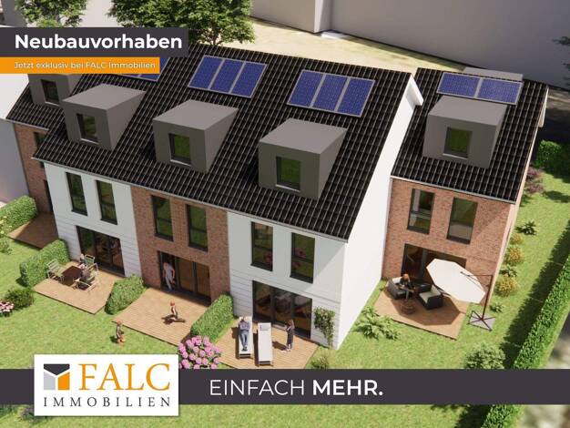 Reihenmittelhaus zum Kauf - Erstbezug provisionsfrei 599.999 € 4 Zimmer 96,7 m² 228 m² Grundstück Hüllenkamp 129 Rahlstedt Hamburg 22149